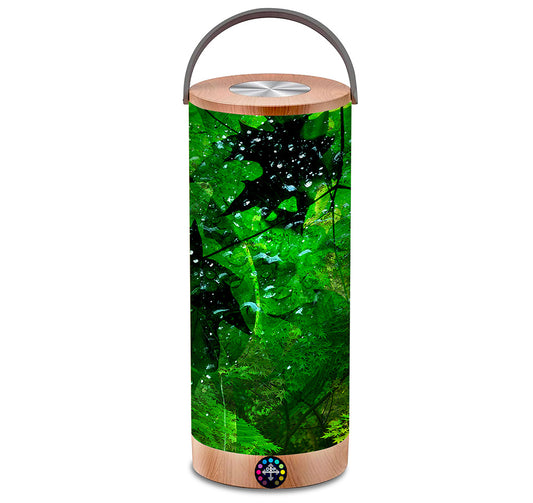 112 Leaves Mix Green Landscape LED Lantern