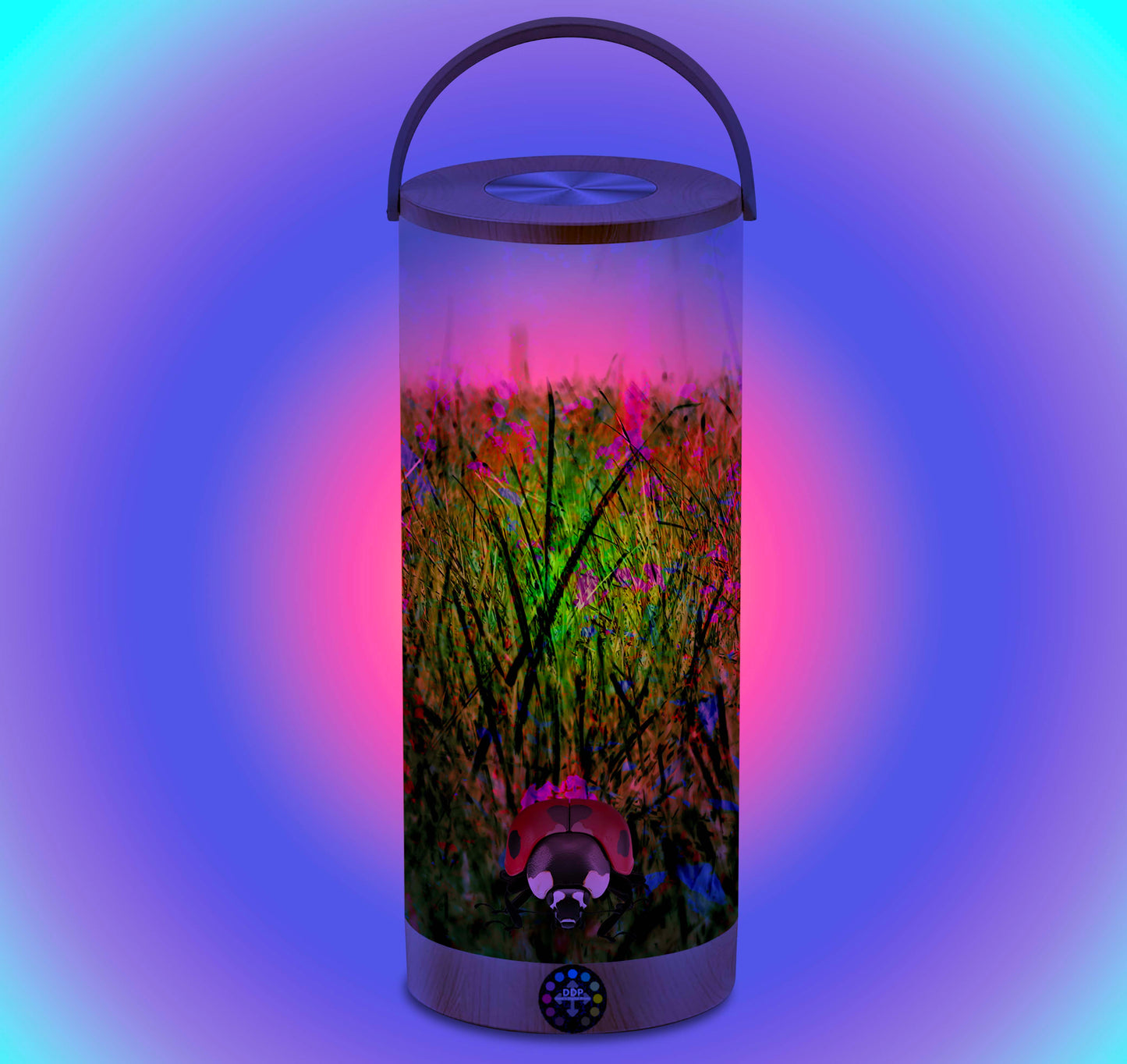 119 Colorful Grass Landscape LED Lantern