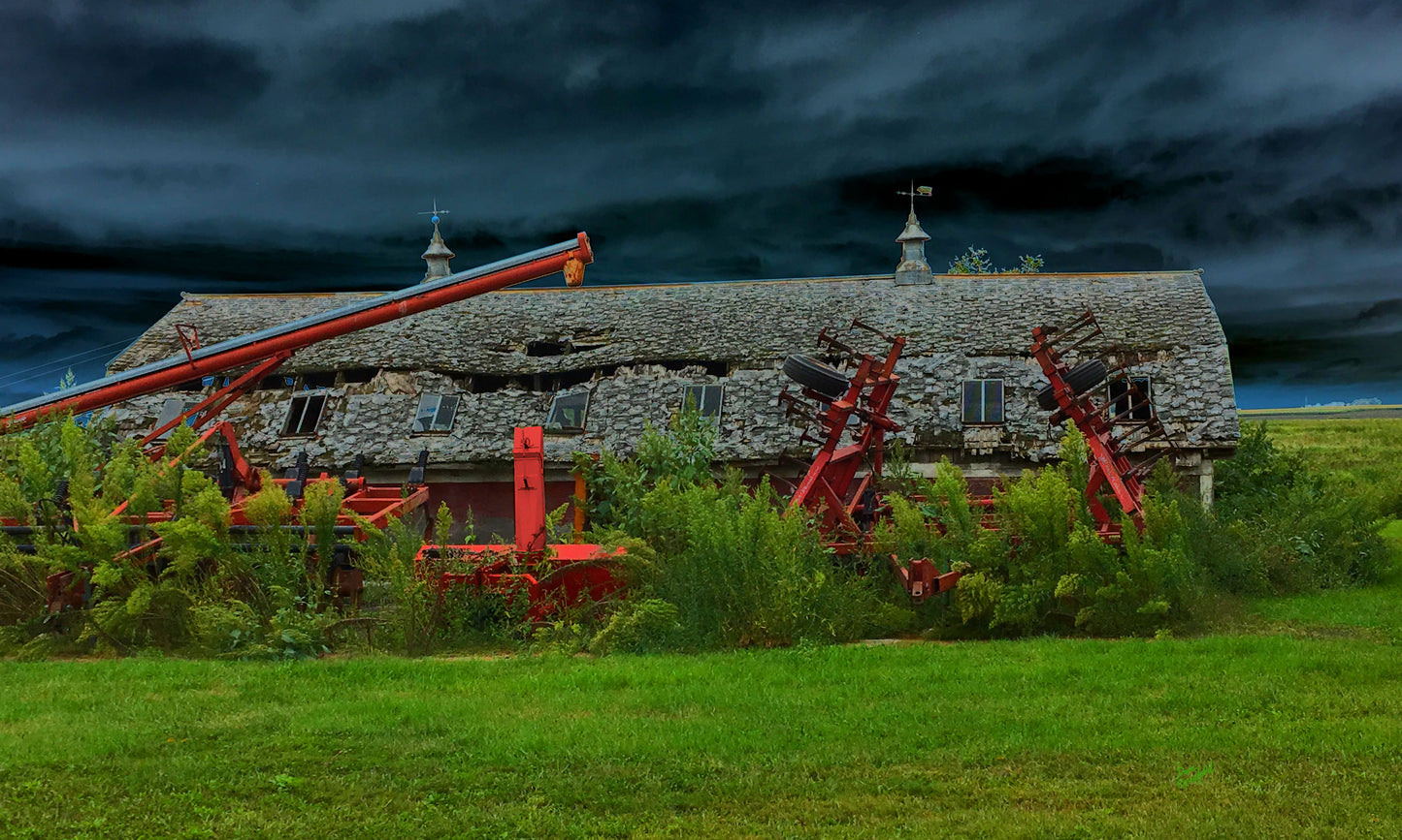 121 Farm Dark Sky Landscape