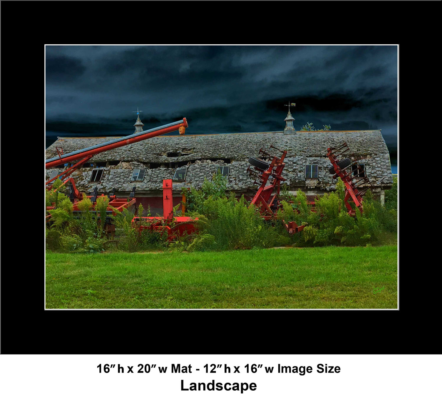 121 Farm Dark Sky Landscape