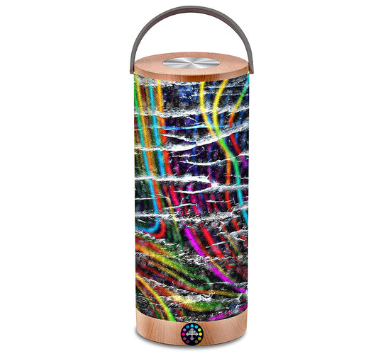 145 Abstract Tree Landscape LED Lantern