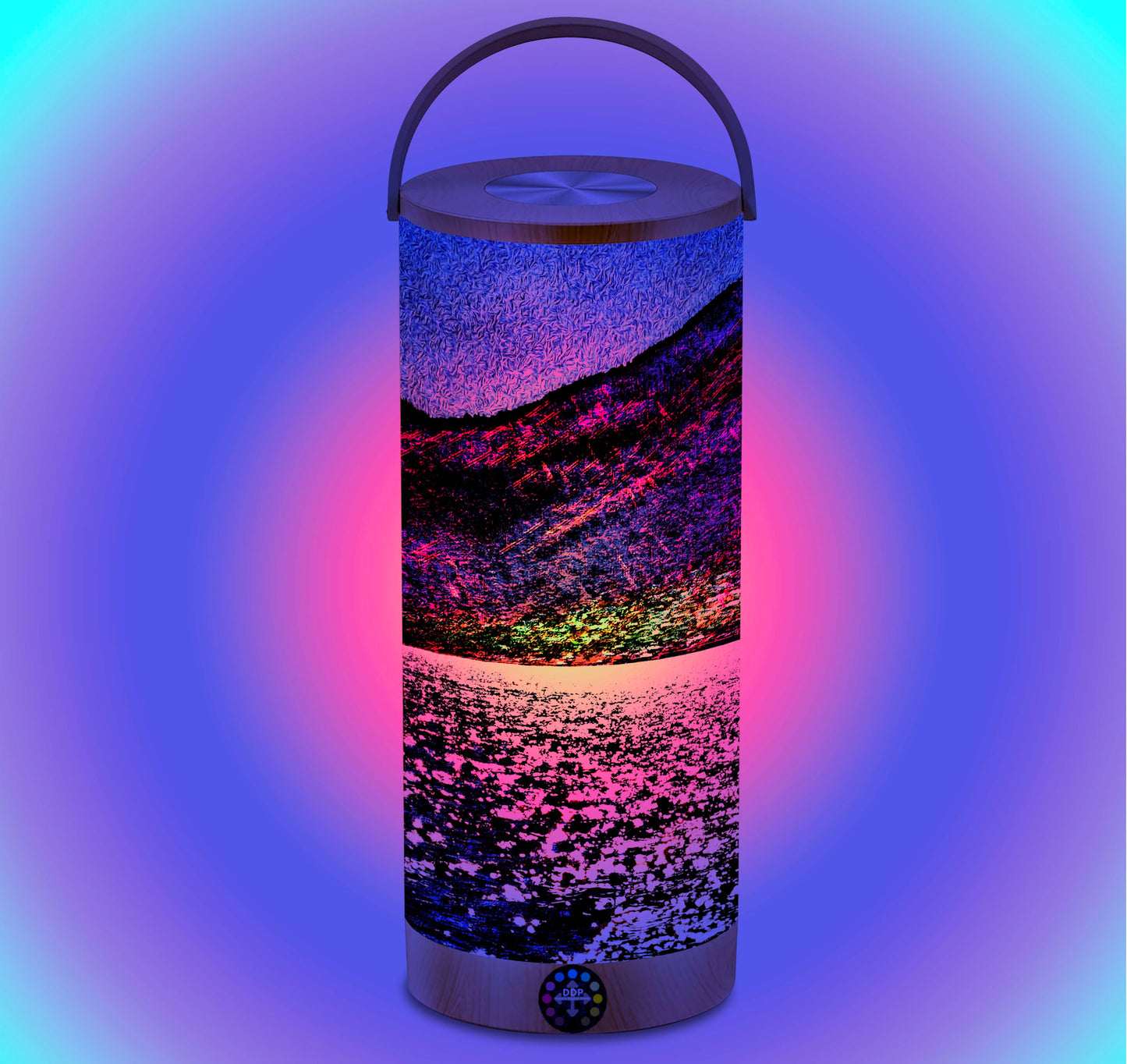 146 Lake Reflection Bright Landscape LED Lantern