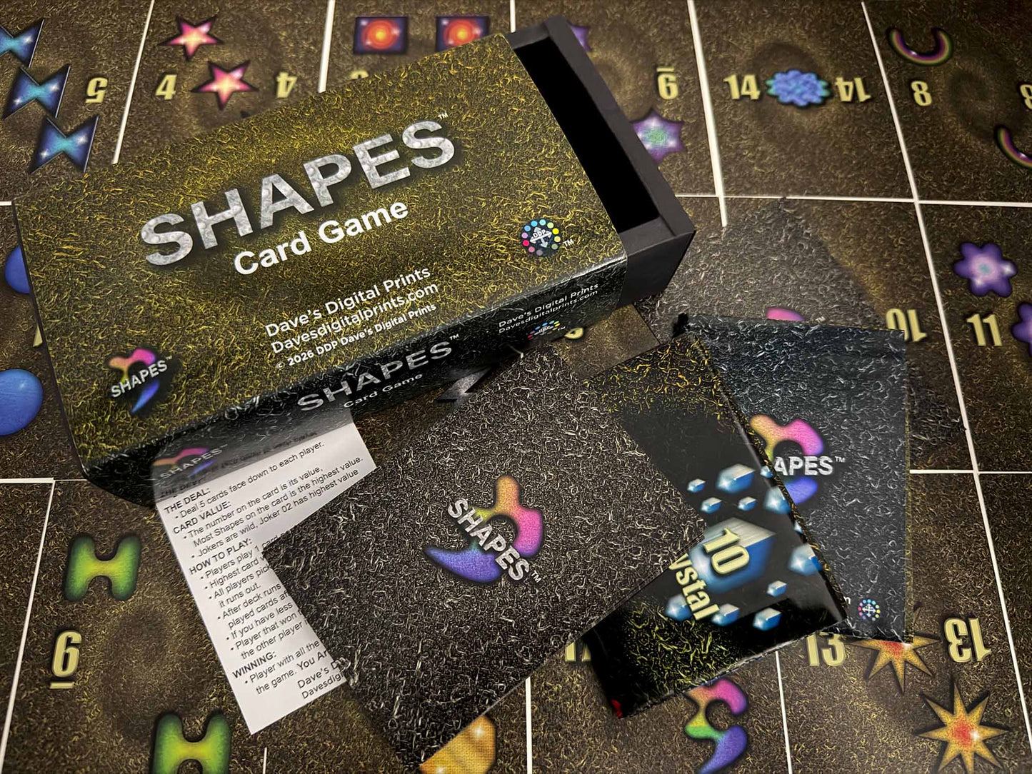 --Shapes Card Game--