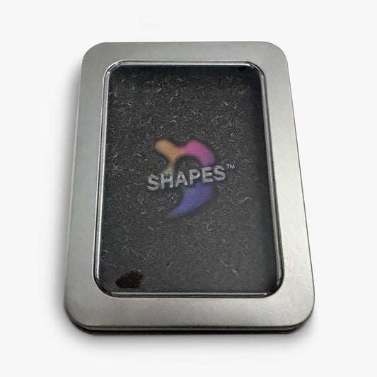 --Shapes Metal Tin Card Game--